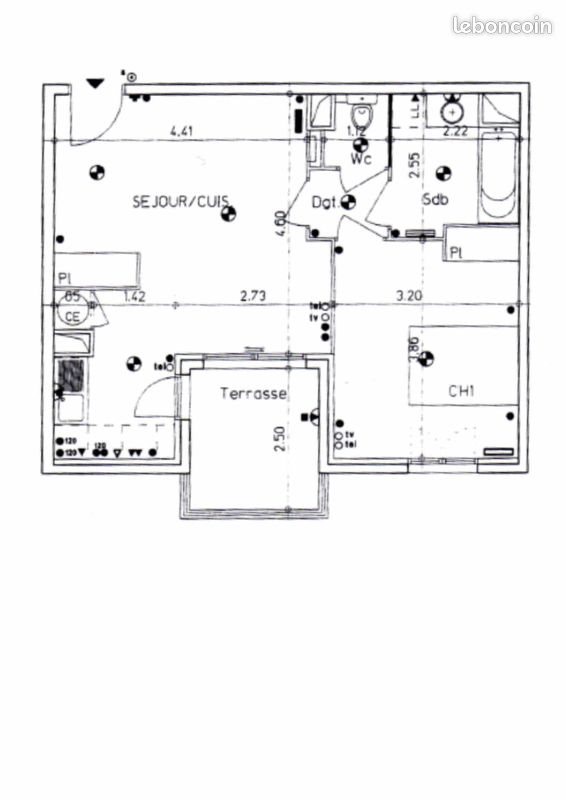 Appartement à louer, 45m², Toulon