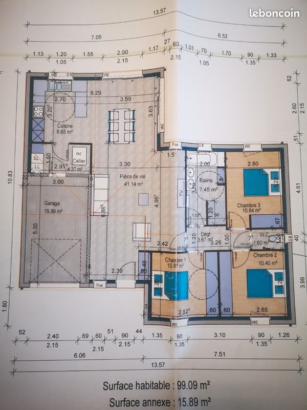 Maison à louer, 100m², Vouillé