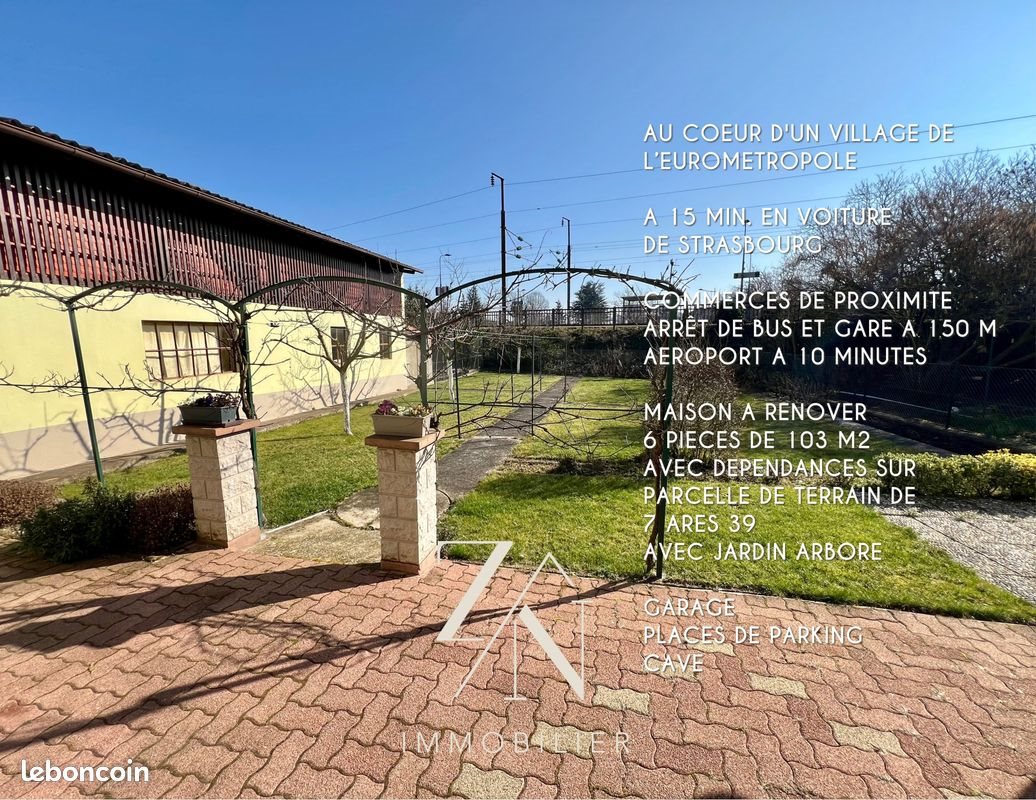 Maison à vendre, 103m², Geispolsheim