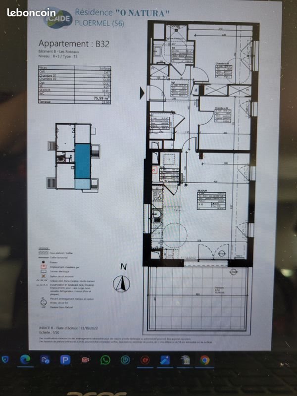 Appartement à louer, 75m², Ploërmel