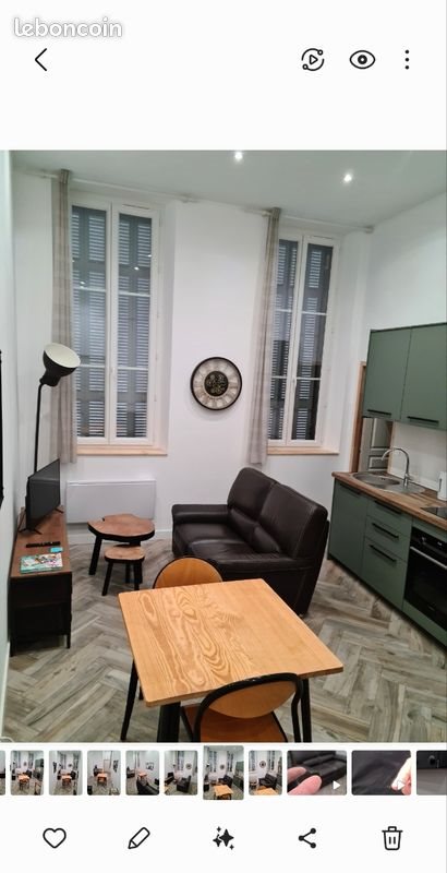 Appartement à louer, 33m², Marseille 6ème