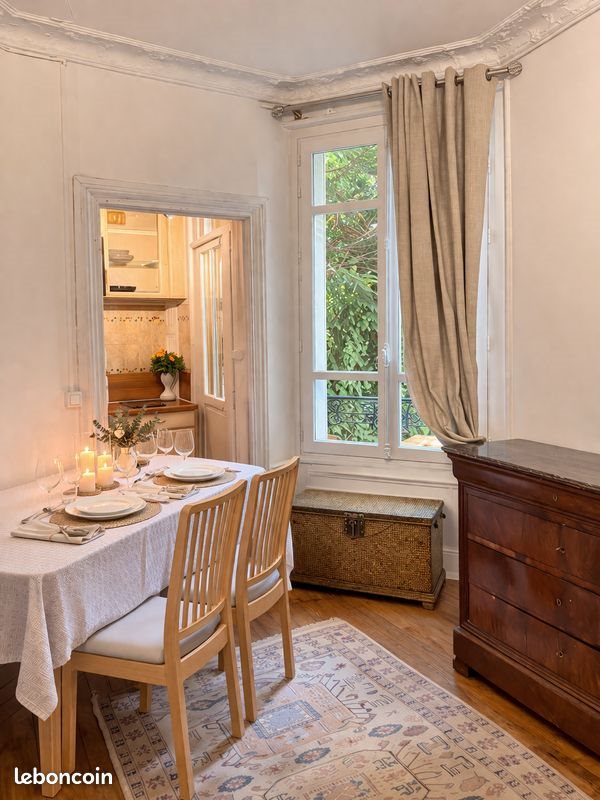 Appartement à louer, 19m², Paris 15ème