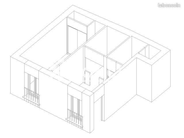 Appartement à louer, 29m², Nice