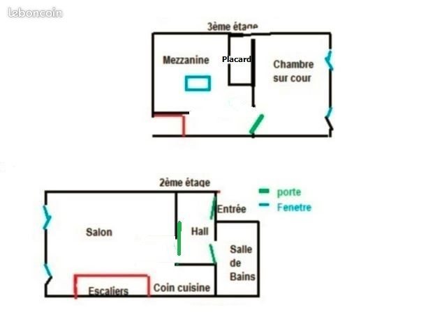 Appartement à louer, 37m², Saint-Etienne