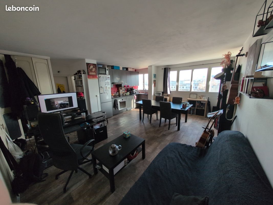 Appartement à vendre, 46m², Paris 18ème