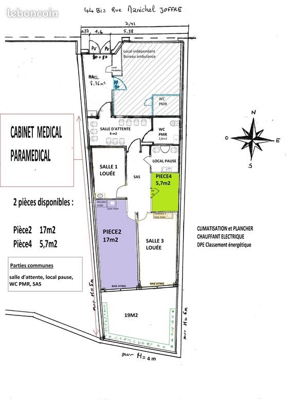 Appartement à louer, 66m², Hennebont