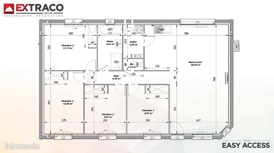 Maison à vendre, 95m², Bouvaincourt-sur-Bresle