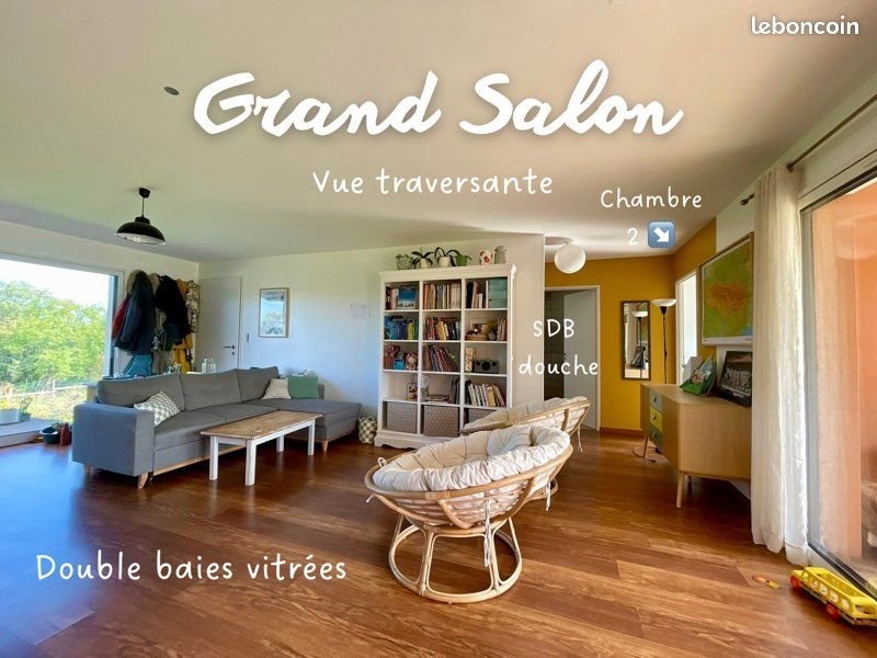 Maison à louer, 120m², Villeneuve-de-Rivière