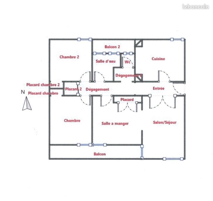 Appartement à vendre, 70m², Riom