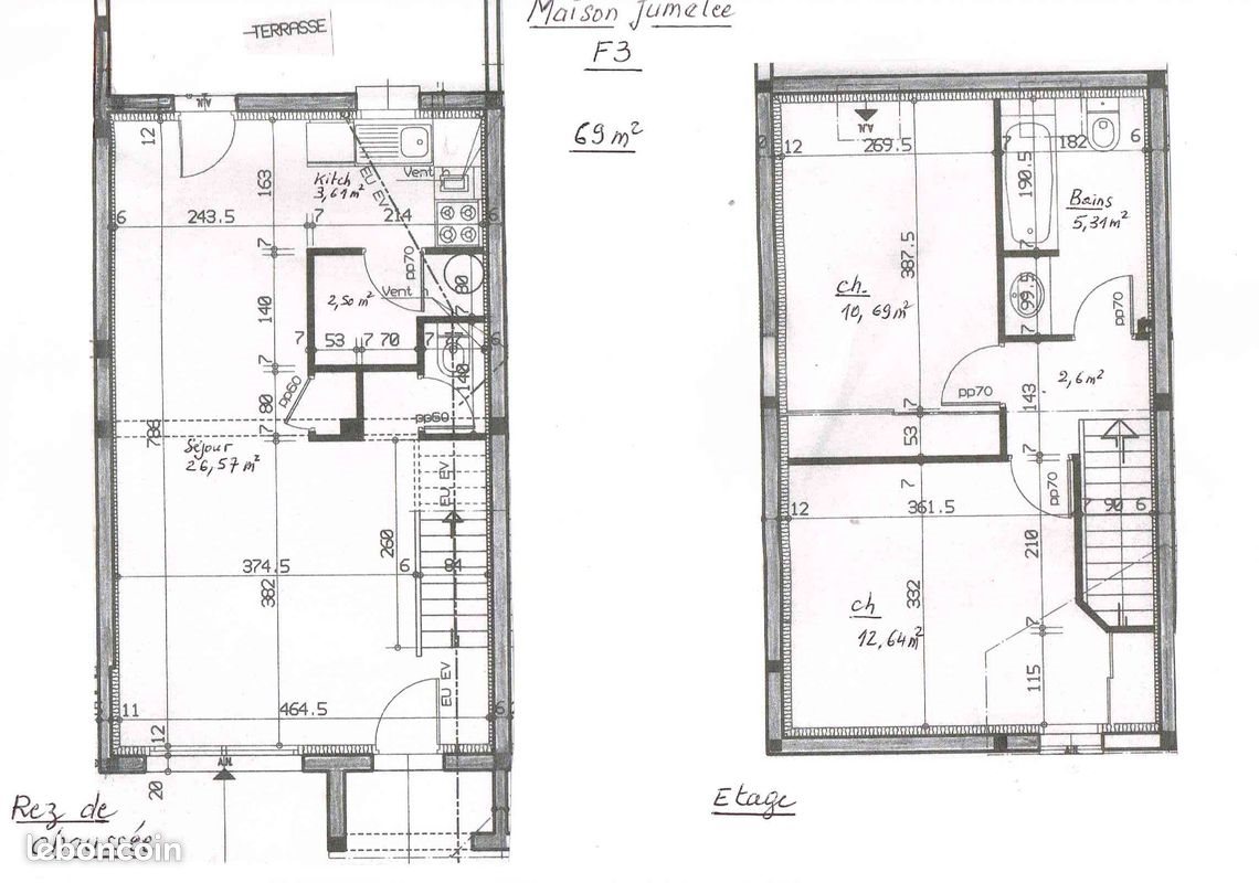 Maison à louer, 70m², Malemort-sur-Corrèze