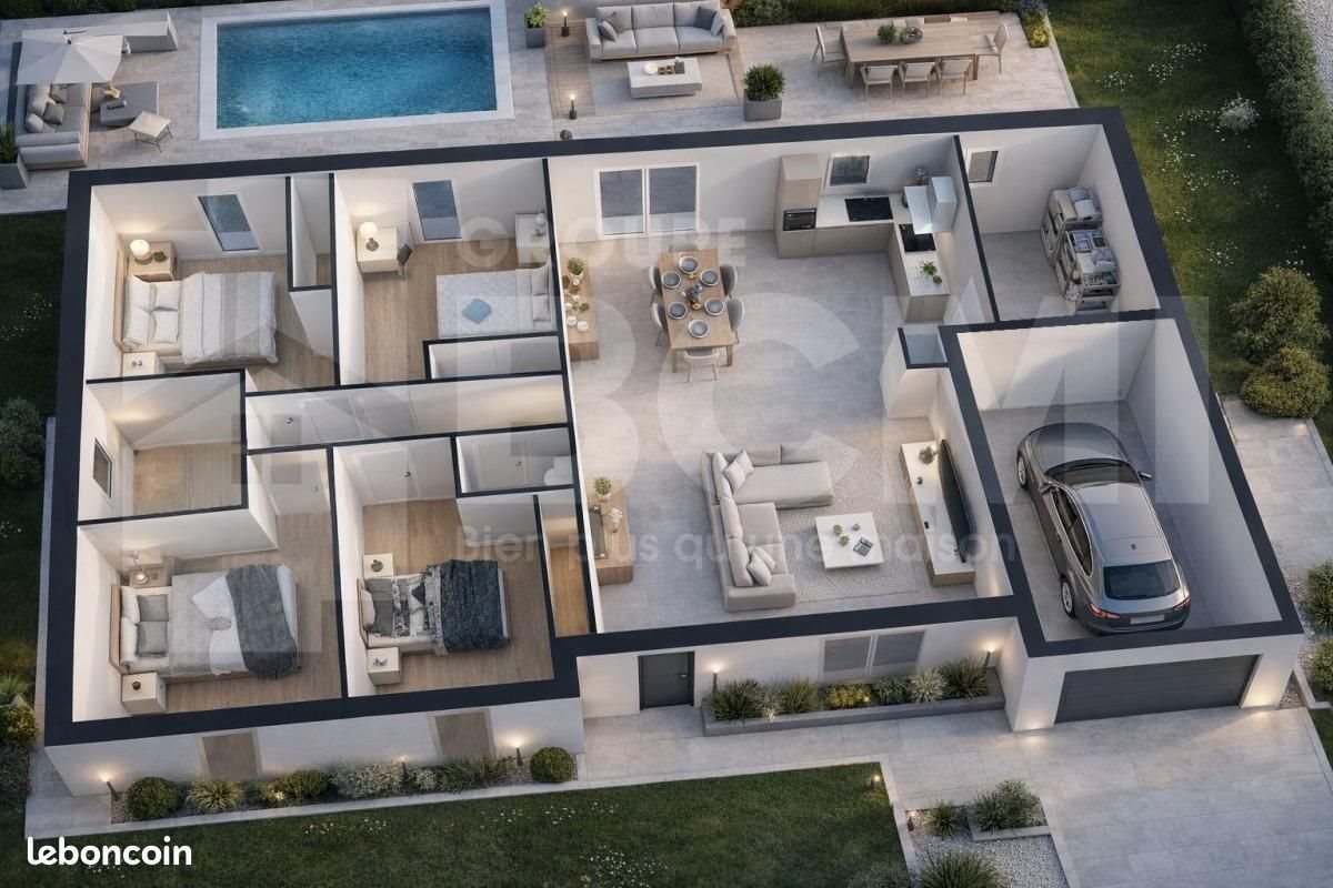 Maison à vendre, 67m², Migné-Auxances