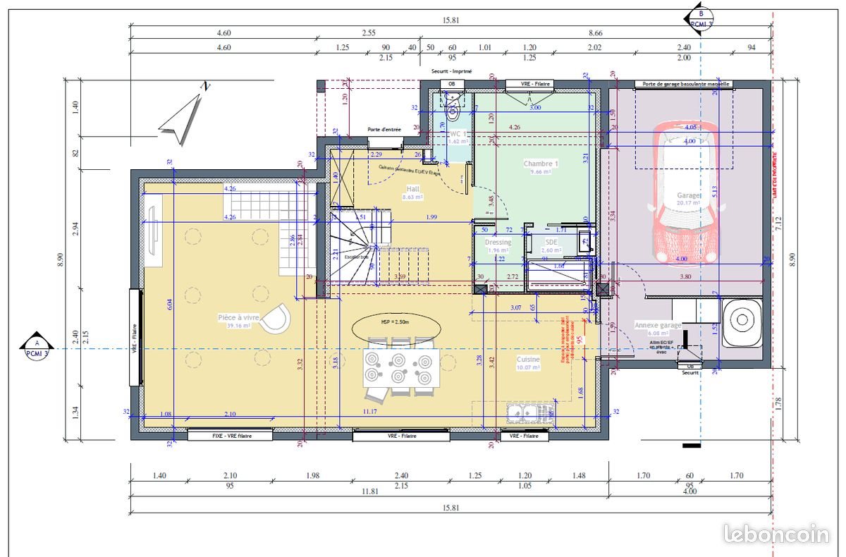 Maison à vendre, 113m², Charly