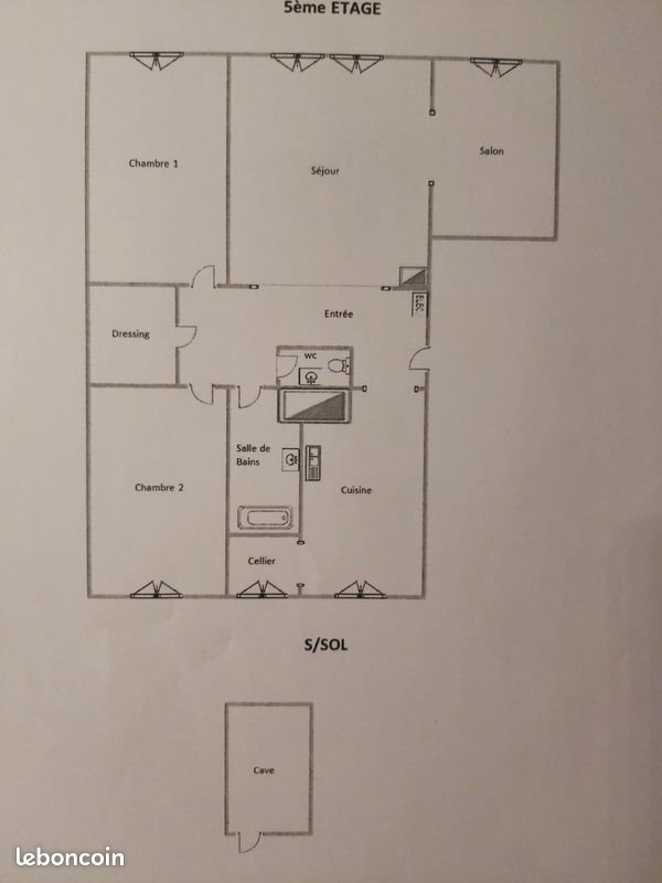 Appartement à louer, 77m², Saint-André-les-Vergers