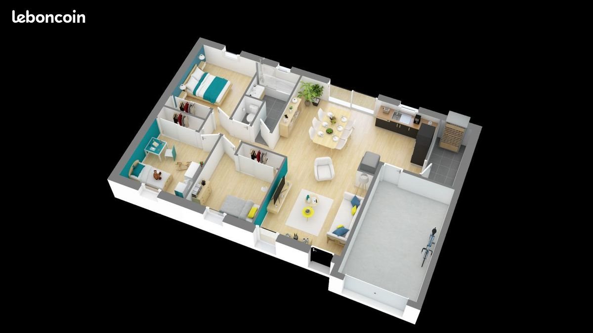 Maison à vendre, 75m², Conflans-sur-Loing