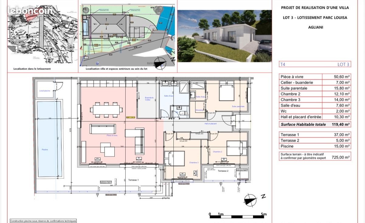 Maison à vendre, 119m², Bastia