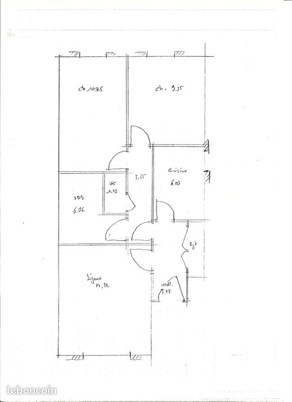 Appartement à vendre, 55m², Clermont-Ferrand