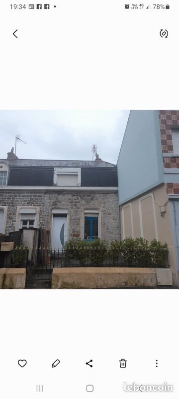 Maison à vendre, 40m², Boulogne-sur-Mer
