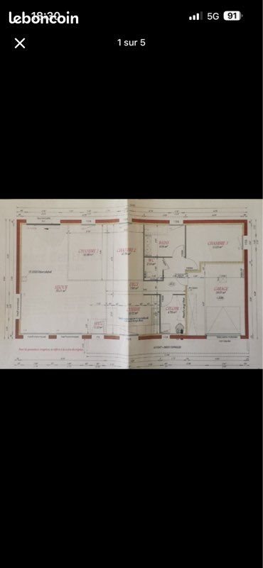 Maison à louer, 100m², Beuvrages