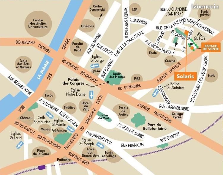 Appartement à louer, 75m², Angers