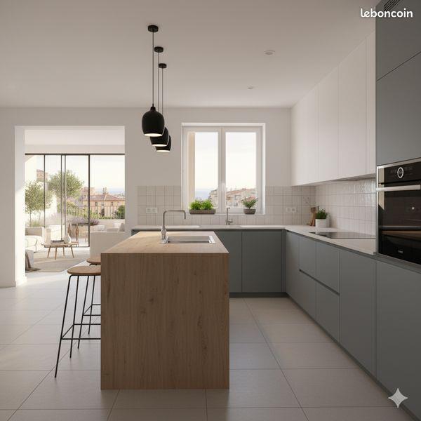 Appartement à vendre, 55m², Marseille 8ème