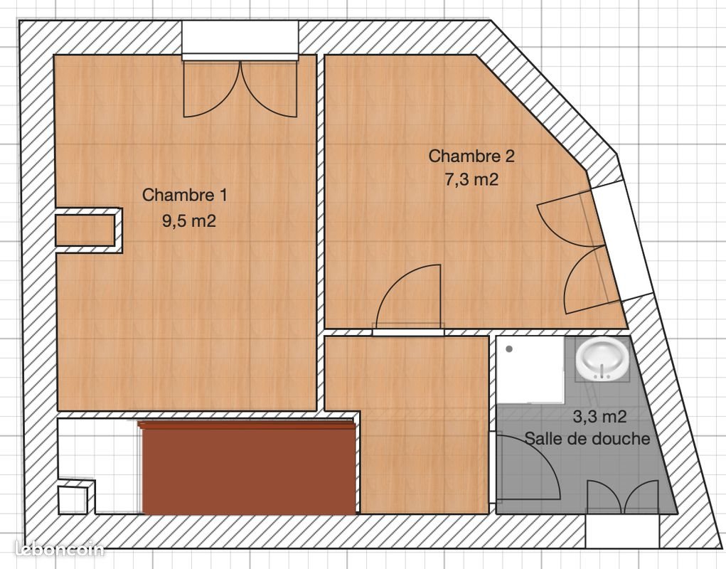 Appartement à louer, 47m², Douchy-les-Mines