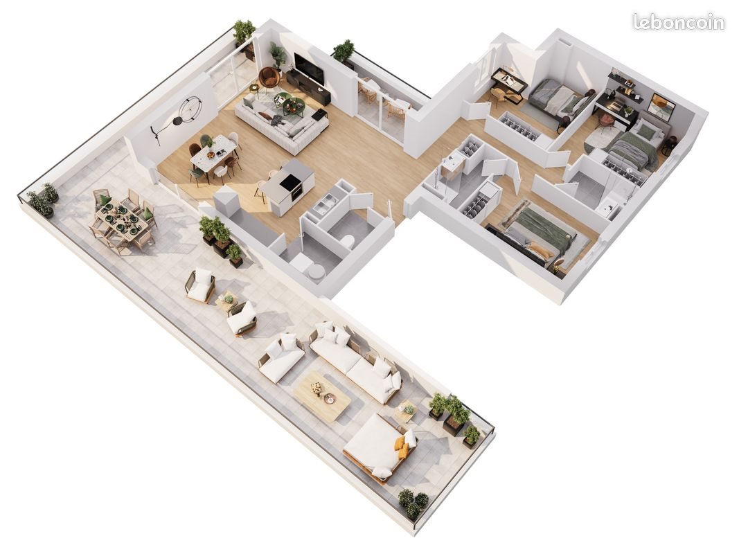 Appartement à vendre, 97m², Chavanoz