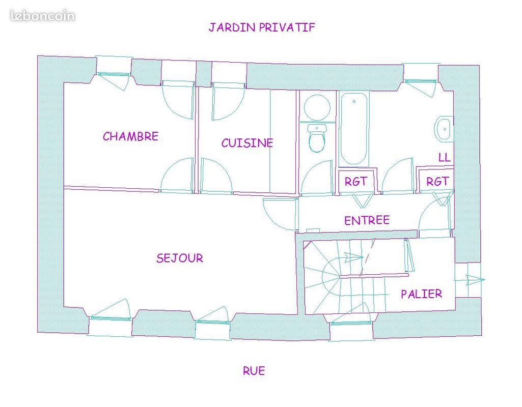 Appartement à louer, 37m², Orsay