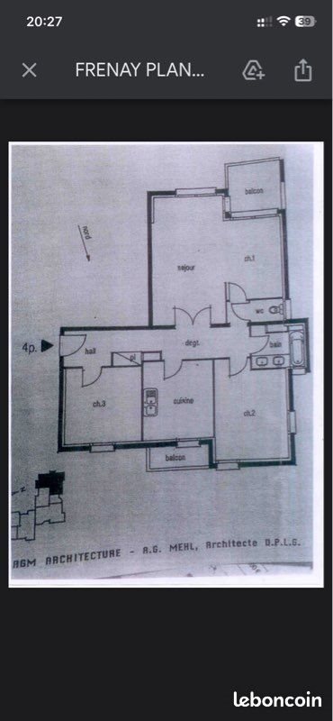 Appartement à louer, 82m², Strasbourg