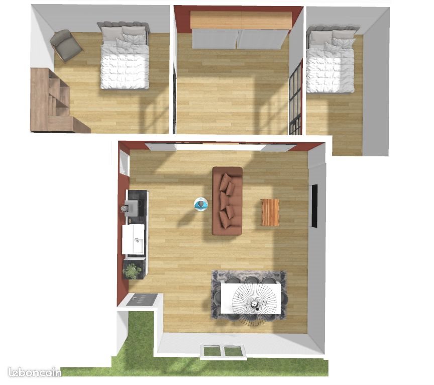 Appartement à vendre, 80m², Carvin