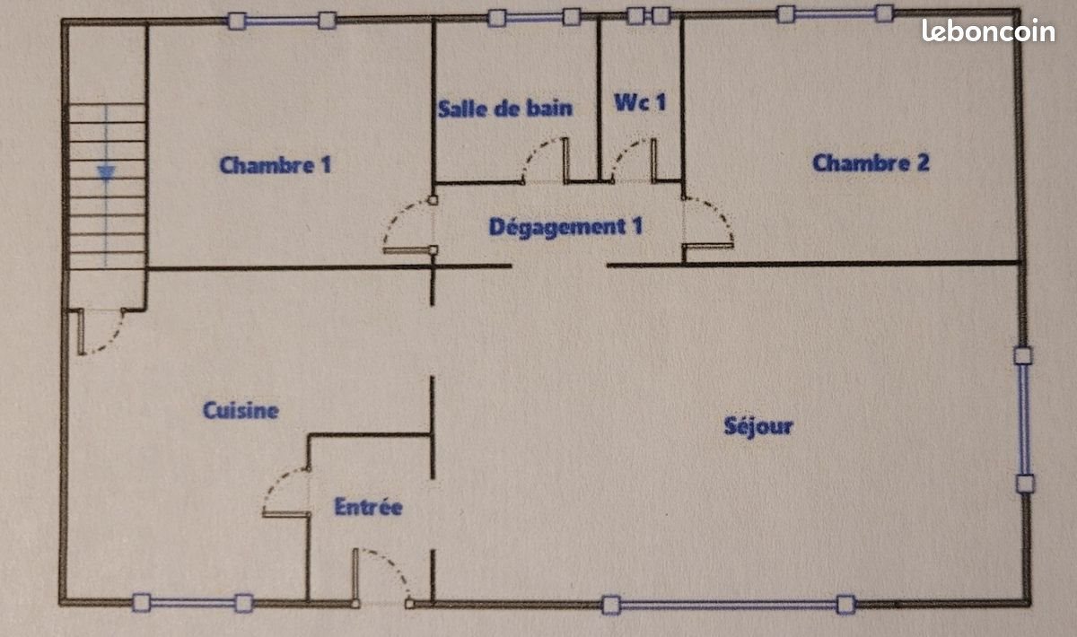 Maison à louer, 61m², Verrières-le-Buisson