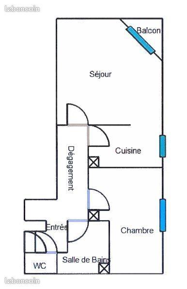 Appartement à vendre, 50m², Nantes