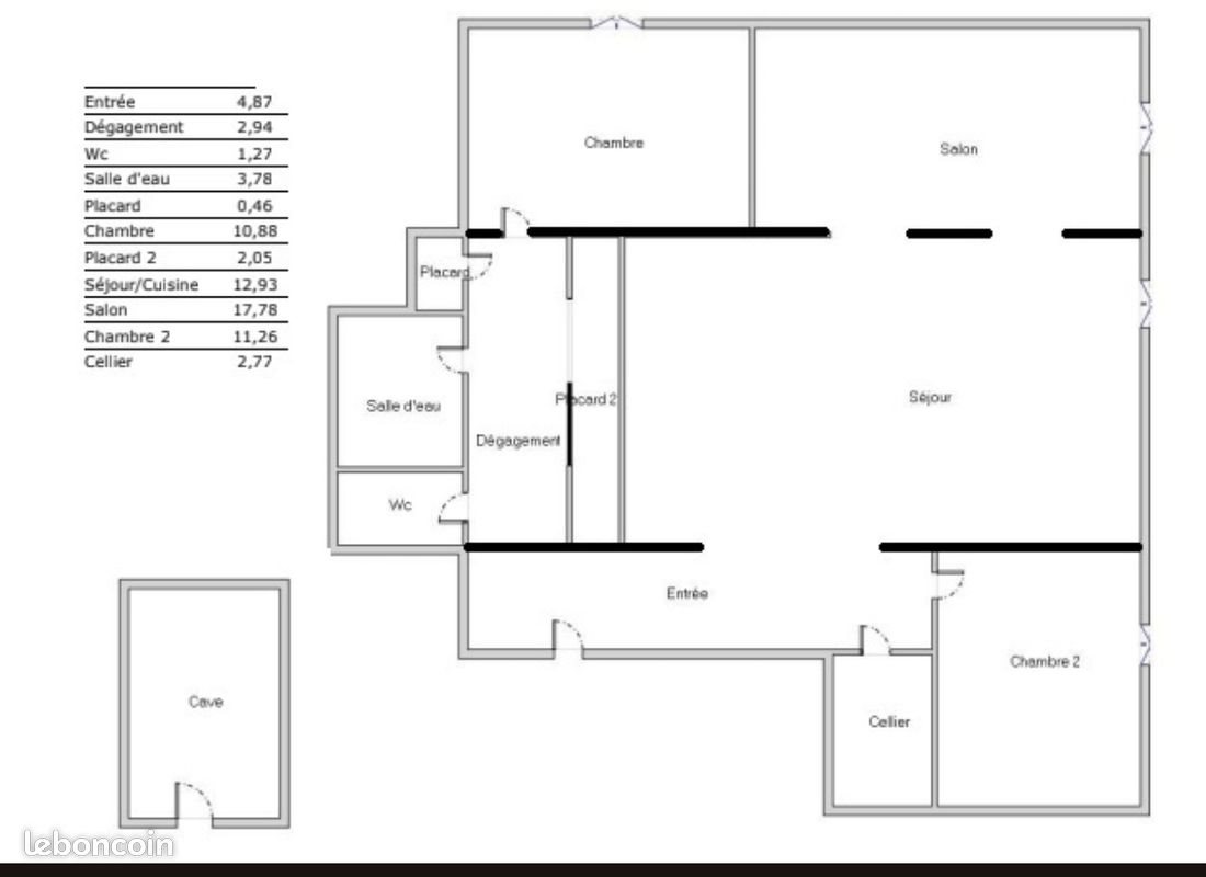 Appartement à louer, 71m², Décines-Charpieu