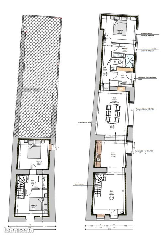 Maison à louer, 92m², Saint-Martin-des-Noyers