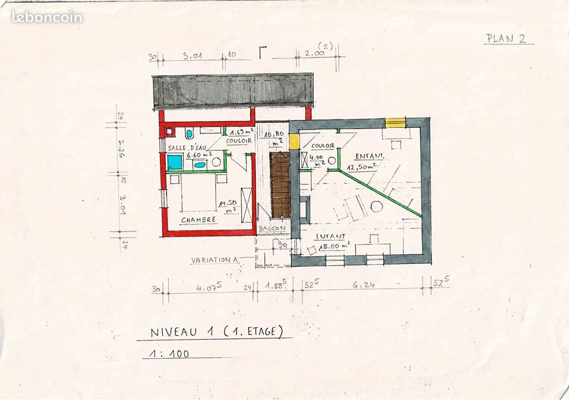 Maison à louer, 120m², Poisson