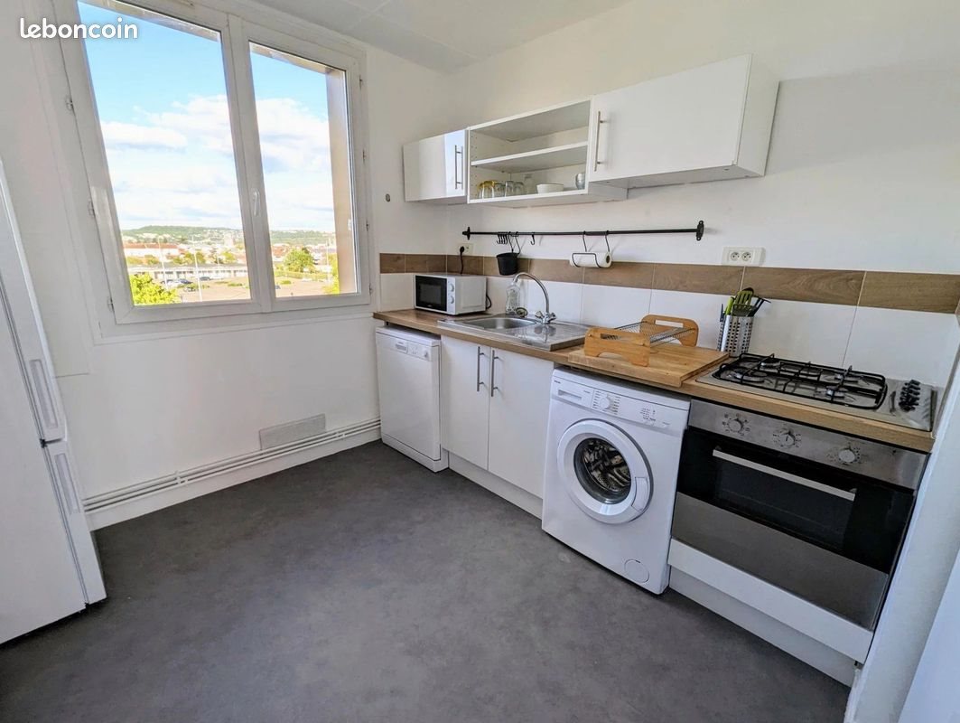 Appartement à louer, 54m², Le Petit-Quevilly