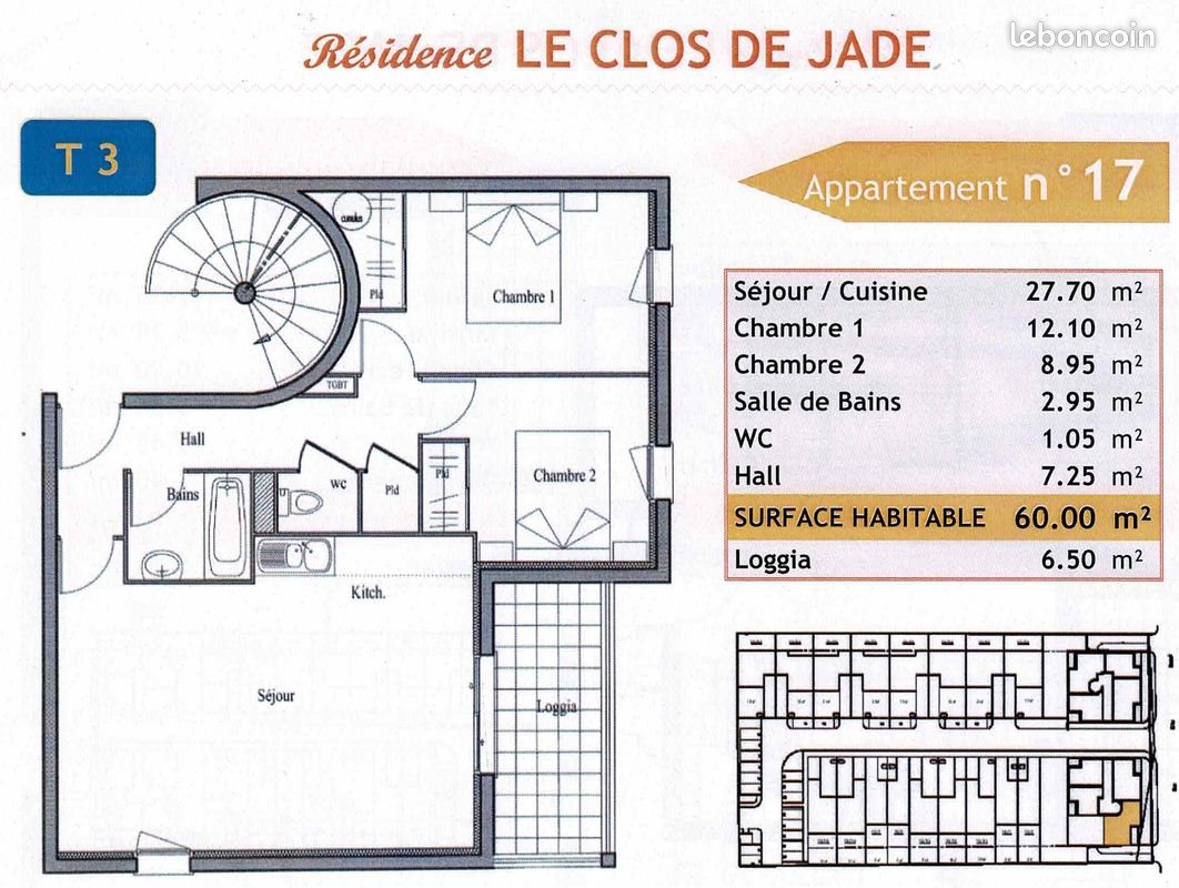 Appartement à vendre, 60m², Vinassan