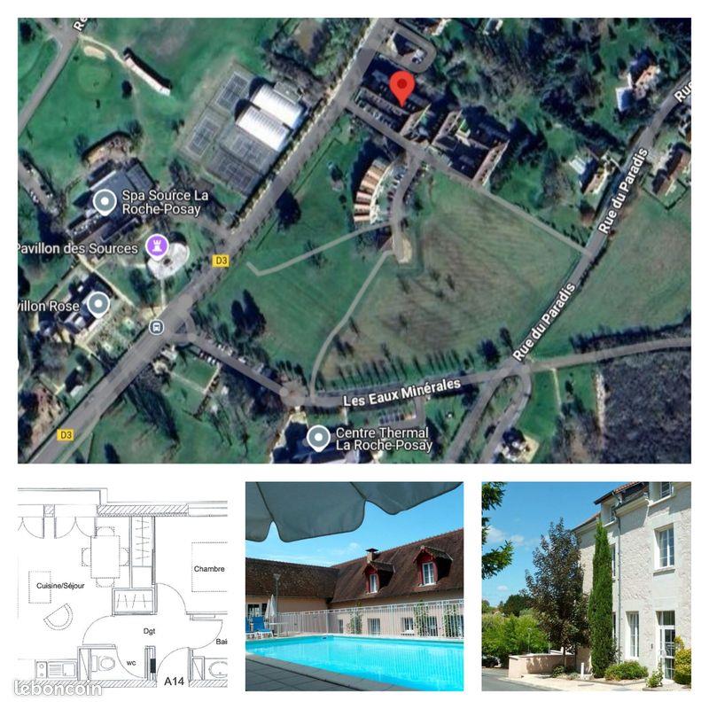 Appartement à louer, 34m², La Roche-Posay