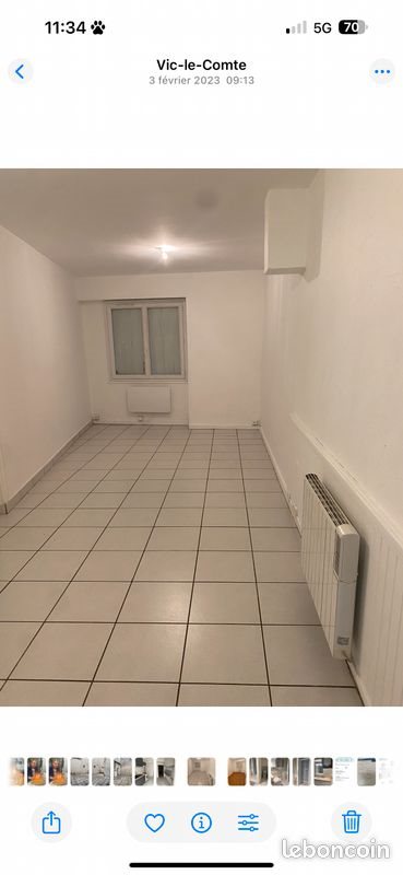 Appartement à louer, 45m², Vic-le-Comte