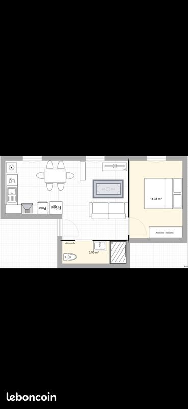 Appartement à louer, 37m², Le Cheylard