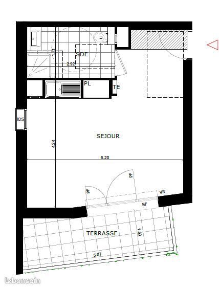 Appartement à louer, 29m², Bourg-la-Reine