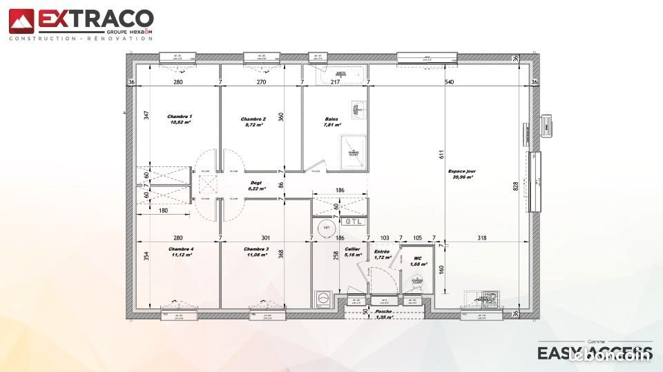 Maison à vendre, 105m², La Frénaye