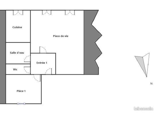 Appartement à louer, 39m², Mayenne
