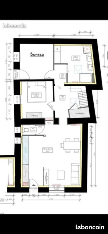 Maison à louer, 88m², Longèves