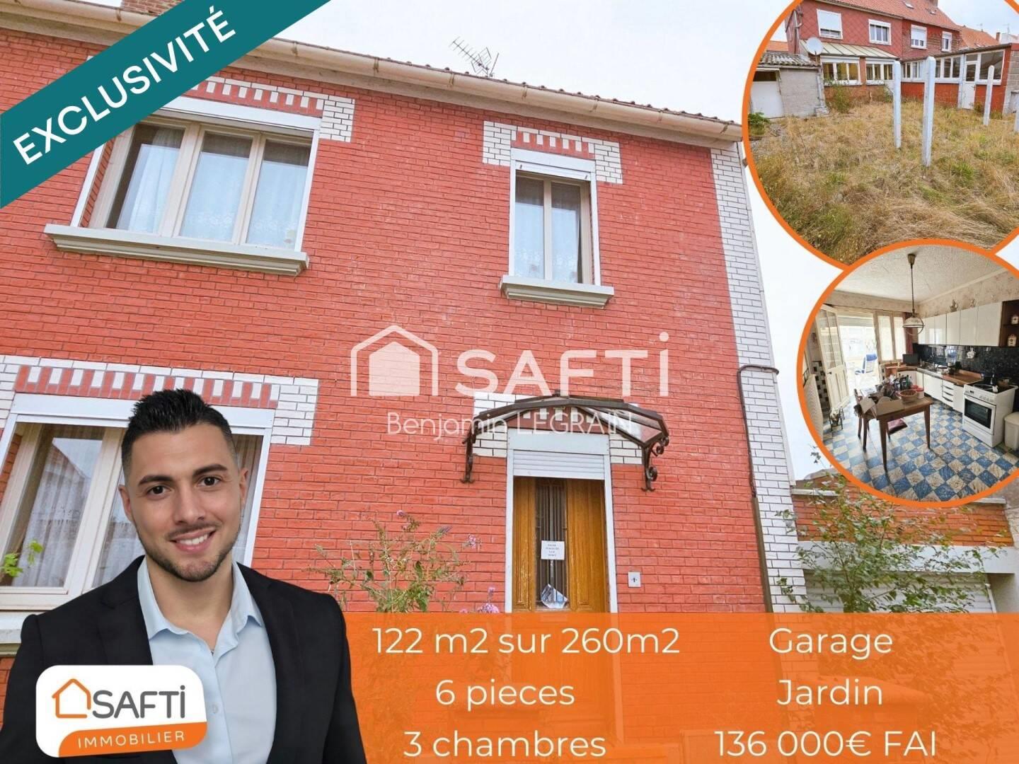 Maison à vendre, 122m², Haspres