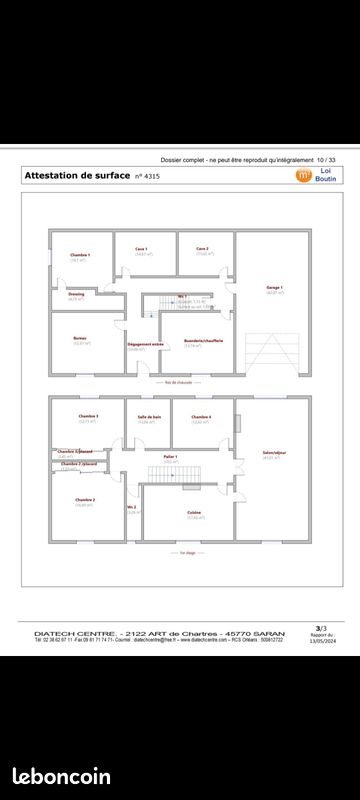 Maison à louer, 200m², Saint-Denis-en-Val