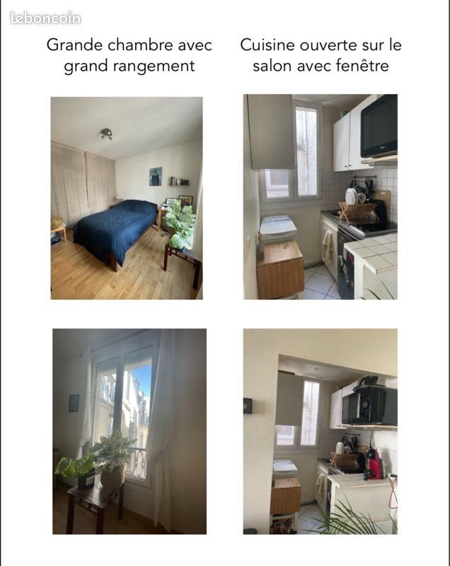 Appartement à louer, 27m², Paris 14ème