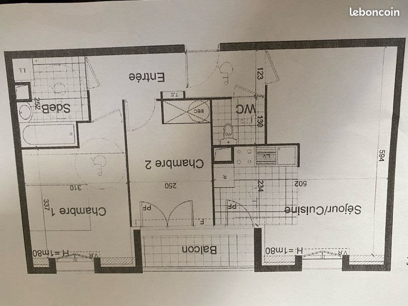 Appartement à louer, 58m², Eragny-sur-Oise