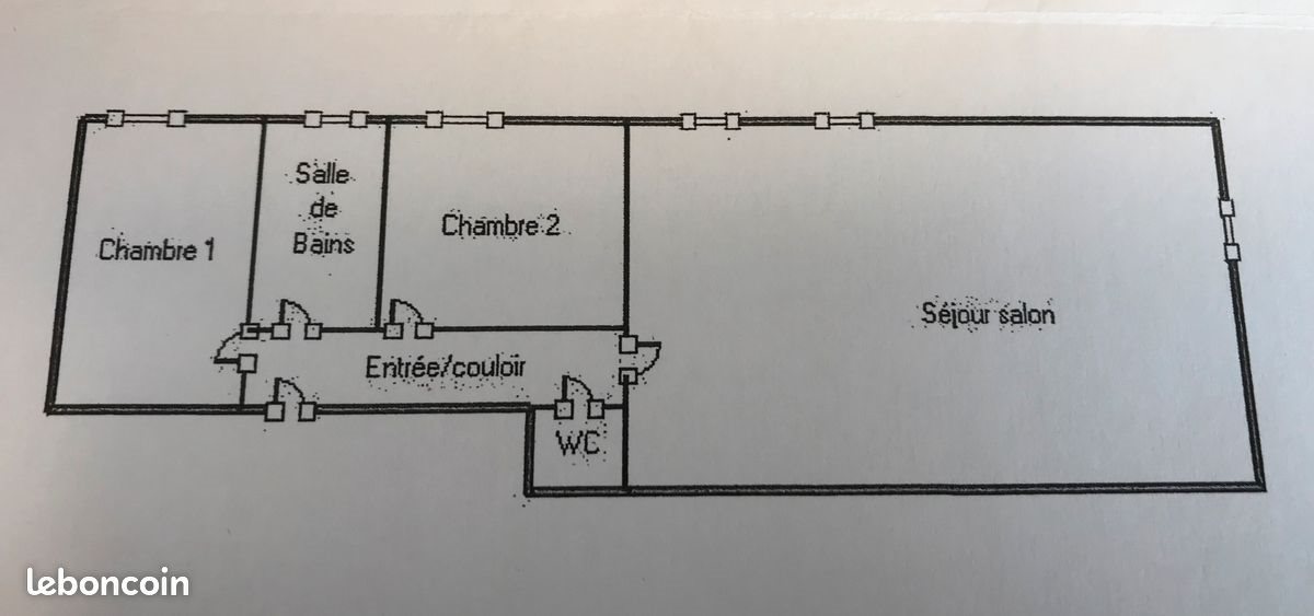 Appartement à louer, 55m², Amiens