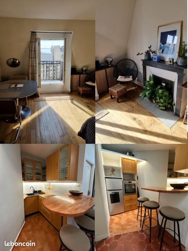 Appartement à louer, 44m², Paris 18ème