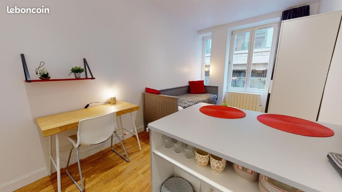 Appartement à louer, 17m², Lyon 2ème